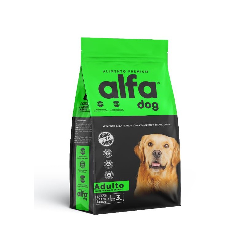 Alfa Dog premium adulto 3 kg
