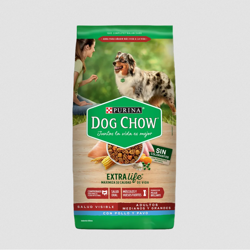 Dog chow Adulto MG pollo pavo 15 kg