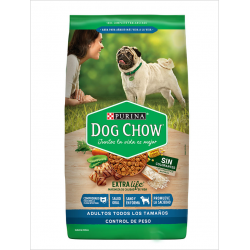 Dog chow control peso todas...