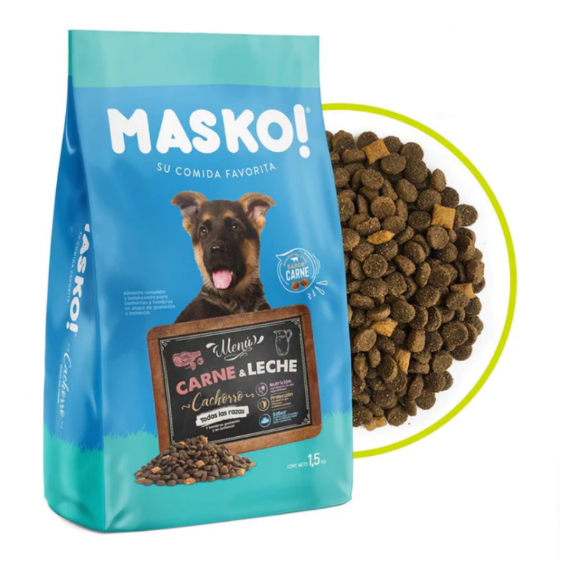 Masko dog cachorro carne 10 kg