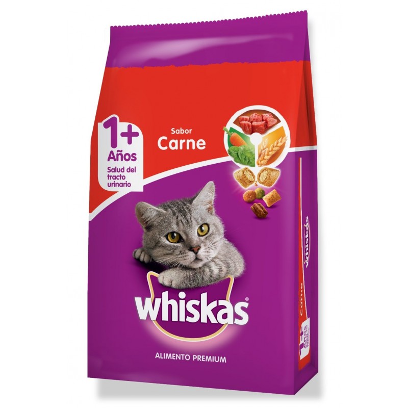 Whiskas gato 1+ carne 10kg