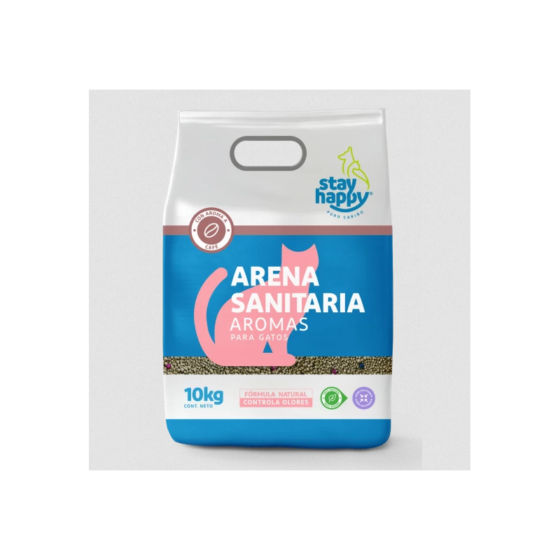 Arena Stay Happy aglutinante café 10 kg