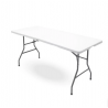Mesa plegable 1.80 mt Color Blanco