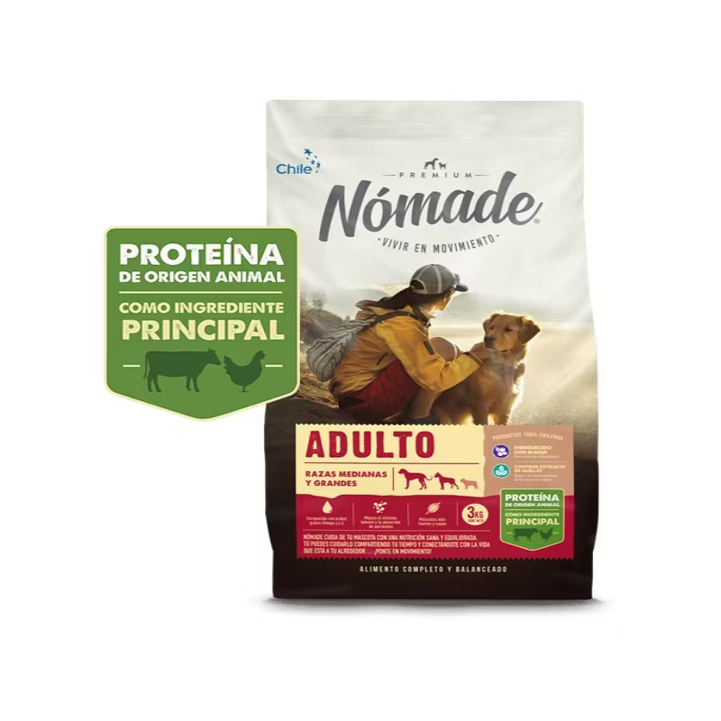 Nomade perro adulto 20 kg