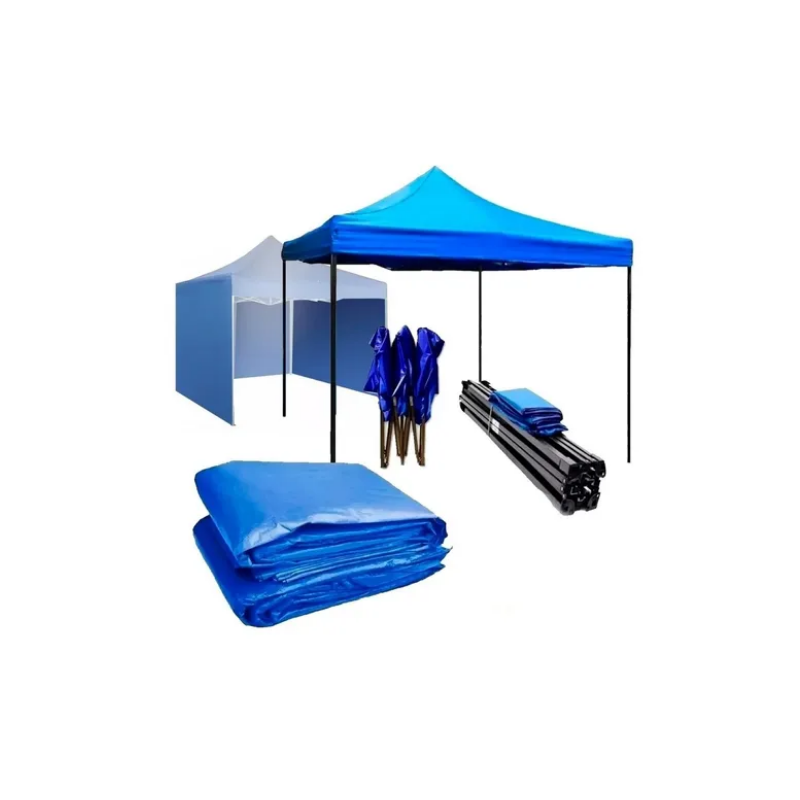 Techo lona 3 mt x 3 mt Color azul