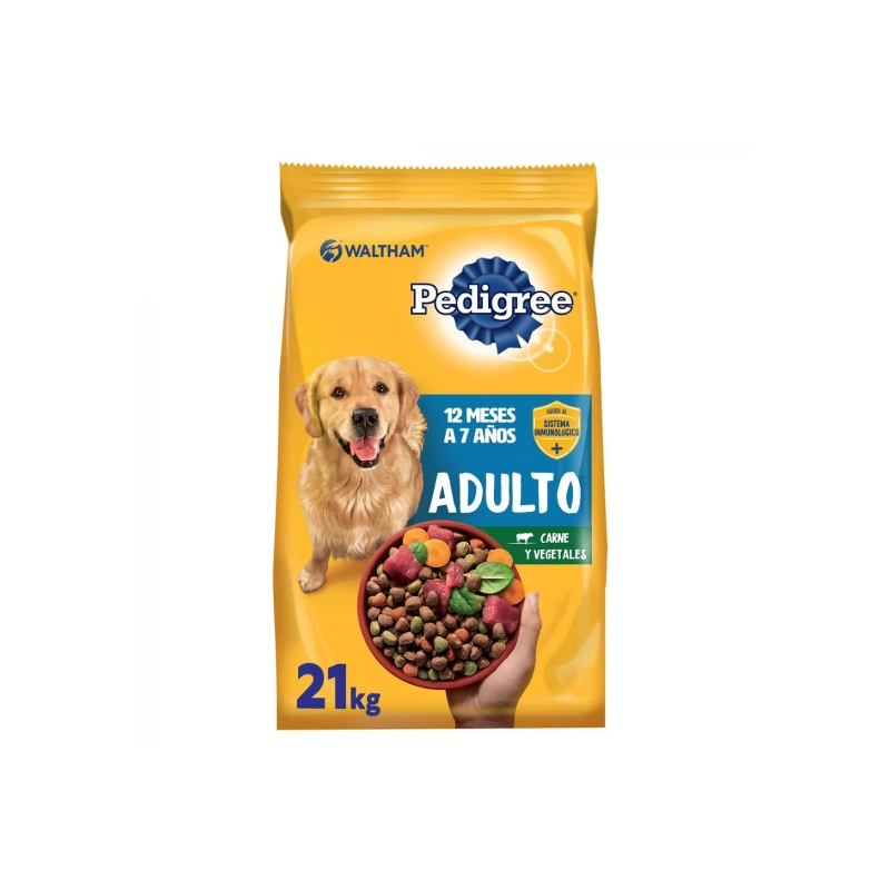 Pedigree adulto carne 21 kg