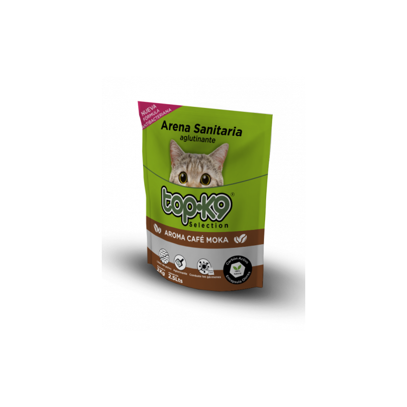 Arena Topk9 aglutinante cafe moka 2 kg
