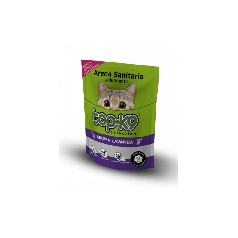 Arena Topk9 aglutinante lavanda 10 kg